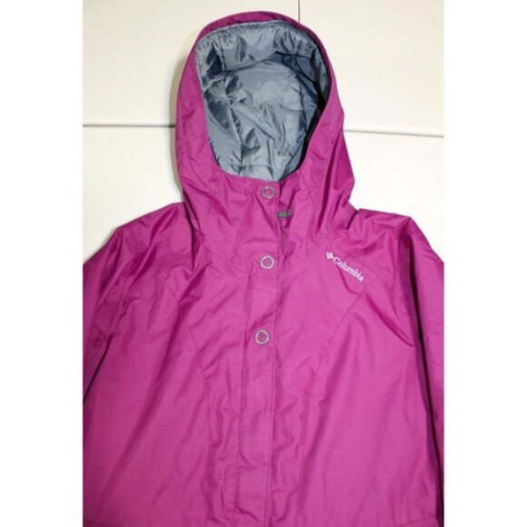 Womens Columbia Alpine Action Omni-heat Jacket Coat Large Pink Ski Snow 1725571 - Picture 2 of 14